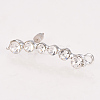 Alloy Stud Earring Findings X-PALLOY-T026-84P-01-1