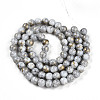 Baking Paint Glass Beads Strands DGLA-N003-10mm-B01-3