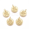 Brass Charms KK-L189-10G-1