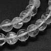 Natural Quartz Crystal Beads Strands G-F570-01-10mm-3