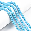 Handmade Polymer Clay Beads Strands CLAY-N008-053-10-5