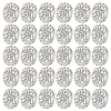 100Pcs Polymer Clay Rhinestone European Beads RB-PH0001-54A-1