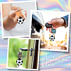 20Pcs Sports Series Silicone Keychains KEYC-SC0002-01A-6