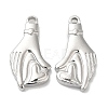 Non-Tarnish 304 Stainless Steel Pendants STAS-L020-005P-1