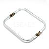 Aluminum Purse Frame Handle for Bag Sewing Craft Tailor Sewer FIND-T008-014P-2