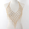 Alloy Full Crystal Rhinestone Mesh Body Chains for Bikini WG36BB6-01-1