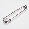 Iron Brooch Findings IFIN-WH0007-01B-1