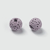 Unwaxed Natural Lava Rock Beads G-F325-8mm-A03-2