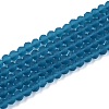 Transparent Glass Beads Strands LS-EGLA-A044-T3mm-MD27-1