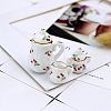 Cherry Pattern Mini Ceramic Tea Sets BOTT-PW0002-126-3