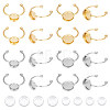 DIY Blank Dome Cuff Ring Making Kit DIY-UN0005-18-1