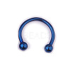 303 Stainless Steel Circular/Horseshoe Barbell Nose RingS WG86D19-30-1