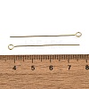 Brass Eye Pins KK-H502-02G-G-3