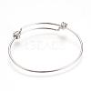 Adjustable 201 Stainless Steel Expandable Bangle Making STAS-T011-10-2