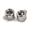 304 Stainless Steel Crimp Beads STAS-A151-04P-3