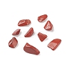 Natural Red Jasper Chips Beads G-O103-24-3