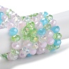 Glass Beads Strands EGLA-A034-M8mm-50-2