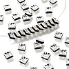 Brass Rhinestone Spacer Beads X1-RSB072-12S-1