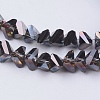 Electroplate Glass Beads Strands EGLA-J145-6mm-HP02-3