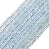 Natural Aquamarine Beads Strands G-D327-B01-5mm-2