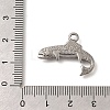Anti-Tarnish 304 Stainless Steel Pendants STAS-M075-09P-3