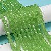 Imitation Jade Glass Beads Stands EGLA-A035-J6mm-D01-2