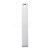 304 Stainless Steel Four Sides Engraved Pendants STAS-I140-30A-S-4