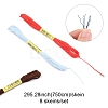 7 Sets 7 Colors Cotton Crochet Threads OCOR-FS0001-02A-4