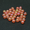 Eco-Friendly Transparent Acrylic Beads X-PL734-14-2