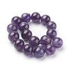 Natural Amethyst Beads Strands X-G-G099-12mm-1-2
