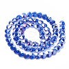 Electroplate Glass Beads EGLA-Q091-10mm-A07-2