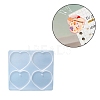 DIY Ornaments for Clips Silicone Molds X-DIY-C061-01F-1