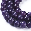 Natural Lepidolite/Purple Mica Stone Beads Strands G-D0020-16-10mm-3