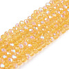 Electroplate Glass Beads Strands EGLA-A044-T2mm-L03-1