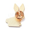Origami Rabbit Enamel Pin JEWB-K004-33-2