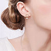 SHEGRACE 925 Sterling Silver Stud Earrings JE711A-1-3