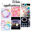 9 Strands 9 Color Electroplate Glass Beads Strands EGLA-AR0001-21-5
