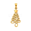 304 Stainless Steel Pendants STAS-P209-45G-3