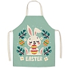 Cute Easter Rabbit Pattern Polyester Sleeveless Apron PW-WG98916-04-1
