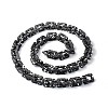 Spray Painted CCB Plastic Curb Chains & Cable Chains AJEW-JB01046-5