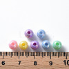 Opaque Acrylic Beads X-MACR-S370-D6mm-M1-4