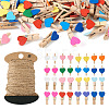 DIY Photo Paper Craft Clips Making Kit DIY-YS0001-72-3