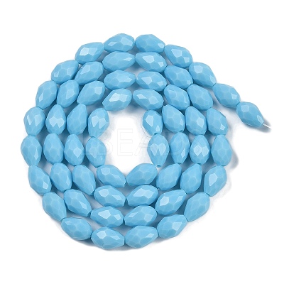 Opaque Solid Color Beads Strands EGLA-N013-P8mm-D10-1