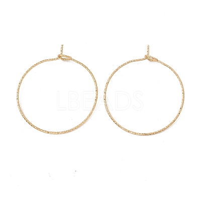 Ion Plating(IP) 316 Surgical Stainless Steel Hoop Earrings Findings X-STAS-D183-02G-02-1