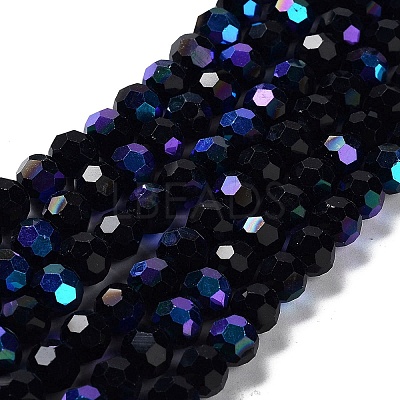 Opaque Glass Beads Strands EGLA-A035-P8mm-L18-1