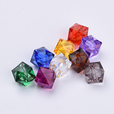 Transparent Acrylic Beads TACR-Q259-12mm-V-1