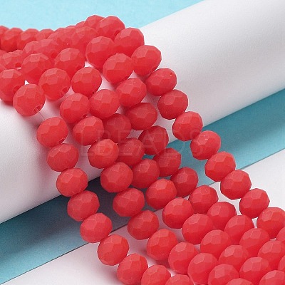 Glass Beads Strands EGLA-A034-P6mm-MD03-1