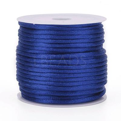 Nylon Satin Rattail Cords NWIR-L006-1mm-16-1