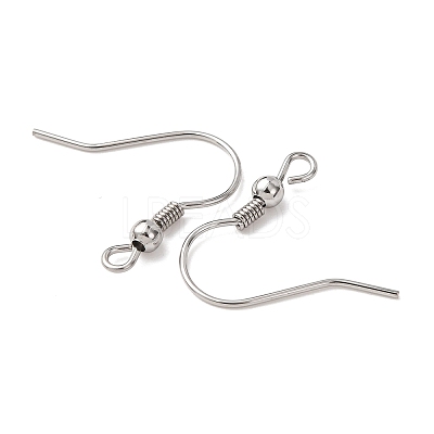 Tarnish Resistant 316 Surgical Stainless Steel Earring Hooks STAS-E009-1-1