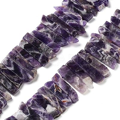 Natural Amethyst Beads Strands G-L551B-08A-1